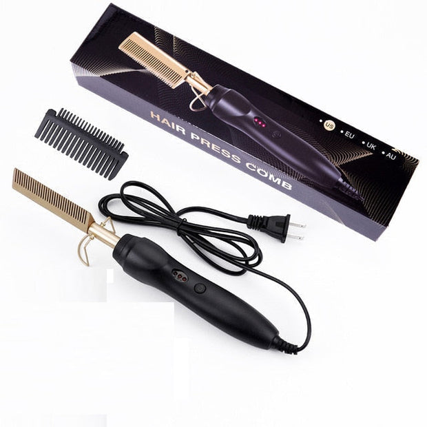 2 in 1 Hair Straightener Comb